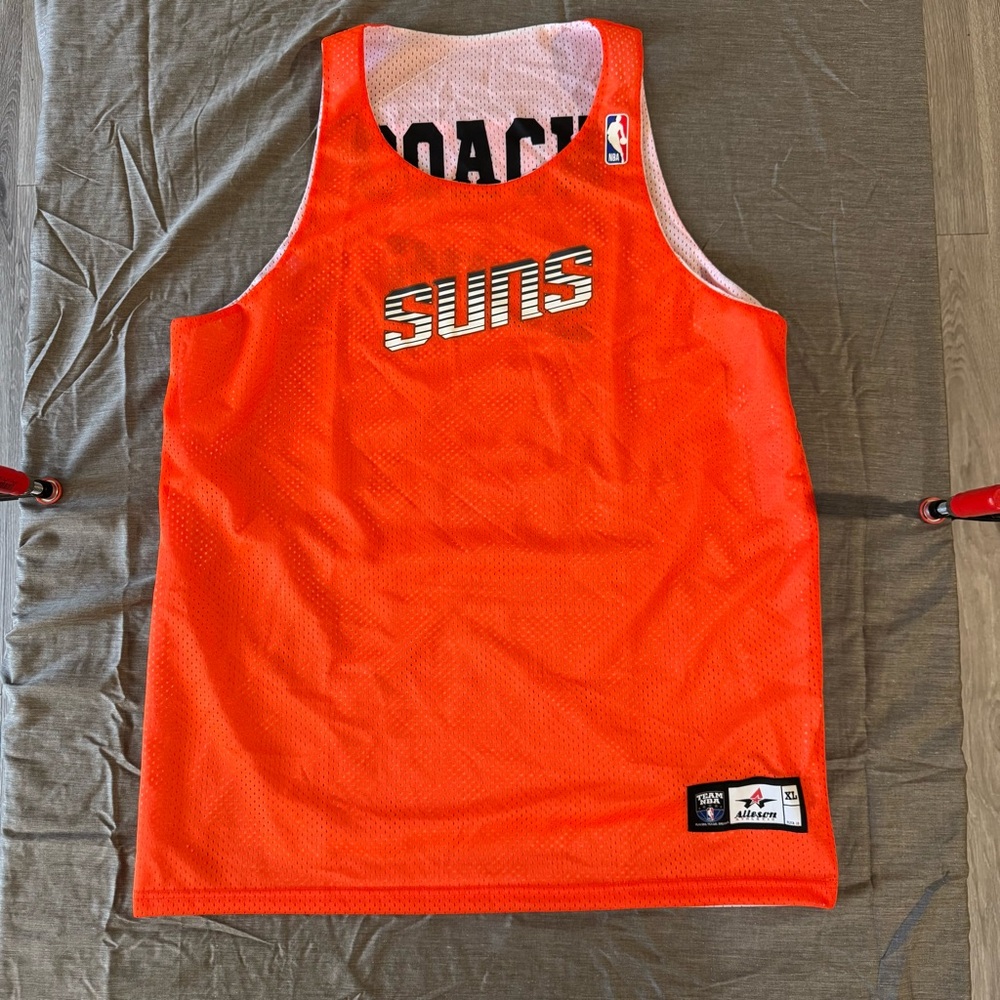 Men’s NBA Alleson Athletic Phoenix Suns “Coach” Reversible Mesh Jersey Size XL